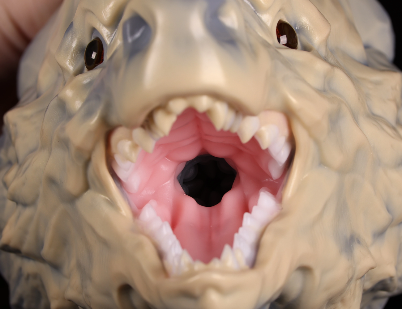 Realistic Earth Dragon Head Bust - Lifelike Terra Scalie Collectible Figure